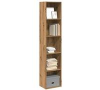 vidaXL Bibliothèque Chêne artisanal 40x30x189 cm bois d'ingénierie Marron