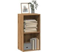 vidaXL Bibliothèque Chêne Artisanal – Bois d'ingénierie 40x30x77 cm – Marron