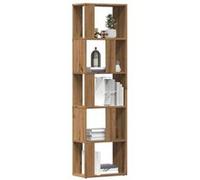 vidaXL Bibliothèque chêne artisanal 45x24x159 cm Bois d'ingénierie
