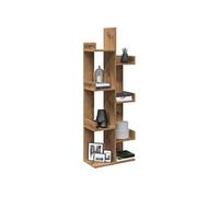 vidaXL Bibliothèque chêne artisanal 48x25,5x140 cm Bois d'ingénierie