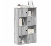 vidaXL Bibliothèque Sonoma Gris 60×24×101,5 cm – Bois d'ingénierie, rangement pour livres