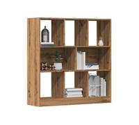 Bibliothèque chêne artisanal 97,5x29,5x100 cm bois d ingénierie