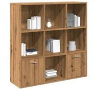 vidaXL Bibliothèque chêne artisanal 98x29x97,5 cm Bois d'ingénierie