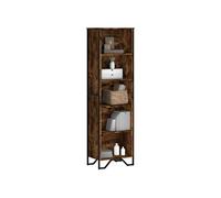 vidaXL Bibliothèque Chêne fumé 50x31x169 cm – Bois d'ingénierie – Marron