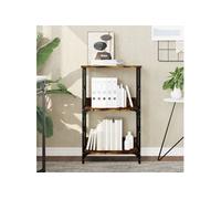 Vidaxl Bibliothèque Chêne Sonoma 50x33x82 Cm Bois D'ingénierie Marron