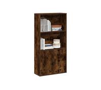 vidaXL Bibliothèque blanche 60x24x85 cm bois d'ingénierie étagère à livres