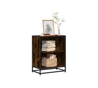 vidaXL Bibliothèque chêne fumé Bois composite 60 x 35 x 76 cm