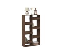 Vidaxl Bibliothèque Chêne Marron 100x33x175 Cm Bois D'ingénierie Marron