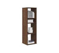vidaXL Bibliothèque chêne marron en bois d'ingénierie 34x31x112 cm