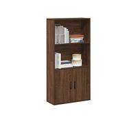 vidaXL Bibliothèque chêne marron 60×24×120 cm en bois d'ingénierie – 860424