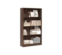 Vidaxl Bibliothèque Chêne Marron 80x24x143 Cm Bois D'ingénierie Marron