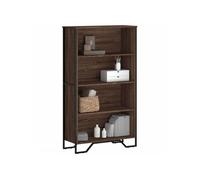 vidaXL Bibliothèque imitation chêne marron 80x31x137,5 cm Matériau dérivé du bois