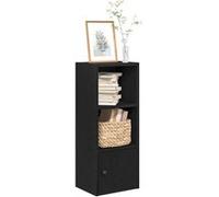 vidaXL Bibliothèque chêne noir 31x24x77 cm Bois d'ingénierie, étagère à livres