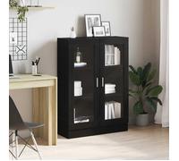 vidaXL Bibliothèque Chêne noir – 82,5x30,5x115 cm – 3 étagères – Bois d'ingénierie