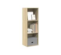 vidaXL Bibliothèque chêne Sonoma 40x30x114 cm – Bois d'ingénierie, étagère