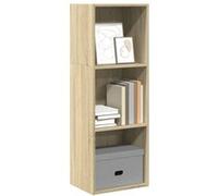 vidaXL Bibliothèque chêne Sonoma 40x30x114 cm – Bois d'ingénierie, étagère