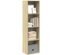 vidaXL Bibliothèque chêne Sonoma 40x30x152 cm, bois d'ingénierie