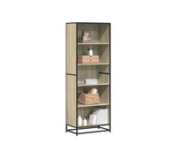 Bibliothèque chêne sonoma 60x35x170,5 cm bois d ingénierie