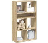 vidaXL Bibliothèque chêne Sonoma Bois d'ingénierie 66x31x112 cm