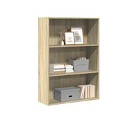 vidaXL Bibliothèque chêne sonoma 80x30x114 cm bois d'ingénierie Marron