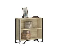 vidaXL Bibliothèque chêne Sonoma 80x31x74,5 cm – Bois d'ingénierie, étagère de rangement – Marron