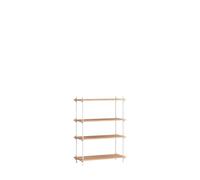 Bibliothèque Classique , Chêne Moyen/ Blanc