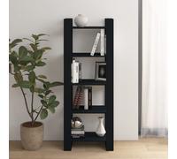 Bibliothèque Cloison Marron Miel 60x35x160 cm Bois Massif Etagère vidaXL