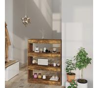 Bibliothèque/Cloison Sonoma Gris 80x30x103 cm Bois Ingénierie Etagère vidaXL
