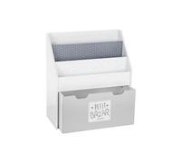 Bibliotheque coloris gris en bois pour garçon - Dim : L62,50 x l30 x H70 cm - -