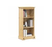 vidaXL Bibliothèque Corona – Bois de pin massif 46×29×100 cm