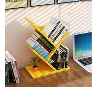 Bibliothèque créative en bois multicouche en forme d'arbre pour livres, serre-livres de bureau, accessoires de bureau, fournitures de bureau, étagères à livres