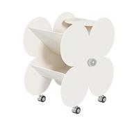 Bibliothèque créative, étagère sur Pied en Fer forgé, déplaçable à volonté, adaptée au Salon, au Bureau à Domicile et au Bureau