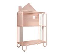 Bibliothèque Créative, Présentoir Au Sol Autoportant, Support De Rangement Simple, Support Décoratif, Gain De Place, Adapté À La Chambre À Coucher, Au Salon, À La Chambre D'enfant(Color 1,2 Layers)