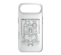 Bibliothèque d'Alexandrie Plan d'étage Archéologie Archéologue Coque pour iPhone Air