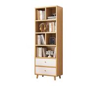 Bibliothèque d'angle contemporaine pour salon, étagère de rangement murale du sol au plafond, étagère de rangement pour la maison, le bureau, armoire verticale étroite