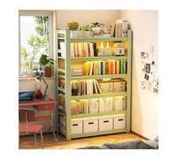 Bibliothèque d'angle réglable à 6 niveaux, style industriel, parfaite pour le salon, le bureau à domicile, le bureau, la chambre, la cuisine, le balcon, 200 cm de haut