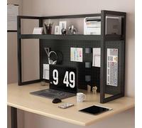 Bibliothèque de bureau, clapier de bureau élévateur pour bureau à domicile, étagère de rangement à une seule couche, 60 cm, idéale pour les dortoirs et les petits espaces
