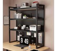 Bibliothèque de bureau, clapier de bureau élévateur pour bureau à domicile, étagère de rangement à une seule couche, 60 cm, idéale pour les dortoirs et les petits espaces