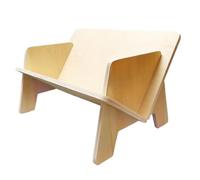 Bibliothèque de bureau - Étagère de bureau inclinée 40 x 26 x 24 cm | Rangement à objets en bois | Petites bibliothèques en bois pour livres, étagères, organisateur pour livres Šcrivania Ín Soggio