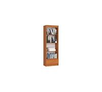 Bibliothèque de bureau AKORD R60 Aulne 60 cm 1 tiroir façade Aulne 4 étagères 60x35x180 cm
