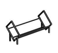 Bibliothèque de bureau - Support à livres inclinable en acier au carbone, mini étagère de 15,7 pouces, organisateur multifonctionnel | Durabilité maximale pour la maison, le bureau, le salon, l'étude,