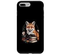 Bibliothèque de Livres de Lecture Cute Book Fox Coque pour iPhone 7 Plus/8 Plus
