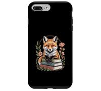 Bibliothèque de Livres de Lecture Cute Book Fox Coque pour iPhone 7 Plus/8 Plus