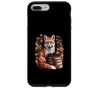 Bibliothèque de Livres de Lecture Cute Book Fox Coque pour iPhone 7 Plus/8 Plus