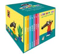 Bibliothèque de livres - P'tit Loup - 7 livres - Découverte des émotions - Pour enfants à partir de 3 ans