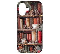 Bibliothèque de Noël Confortable pour Les Vacances d'hiver Coque pour iPhone 17