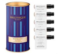 Bibliotheque de Parfum Bestsellers Discovery Set avec eau de parfum pour femme, mini parfum avec 5 parfums de niche longue durée de senteur fruité et atypique à floral (5 x 2 ml)