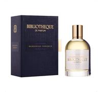 Bibliotheque de Parfum Dangerous Romance - Eau de parfum pour homme - Parfum boisé et séduisant - Longue durée - Avec oud, encens, chanvre, café et tabac - 100 ml