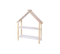 - Bibliothèque Dream pour enfant avec 2 étagères - Bois et Blanc - Dream