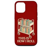 Bibliothèque drôle, Chariot de bibliothèque, C'est Comment Je Roule, Coque pour iPhone 12/12 Pro